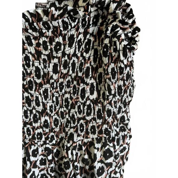 Diane von Furstenberg Women's Maxi Dress with Tie Shoulder Straps. Medium - Picture 3 of 7
